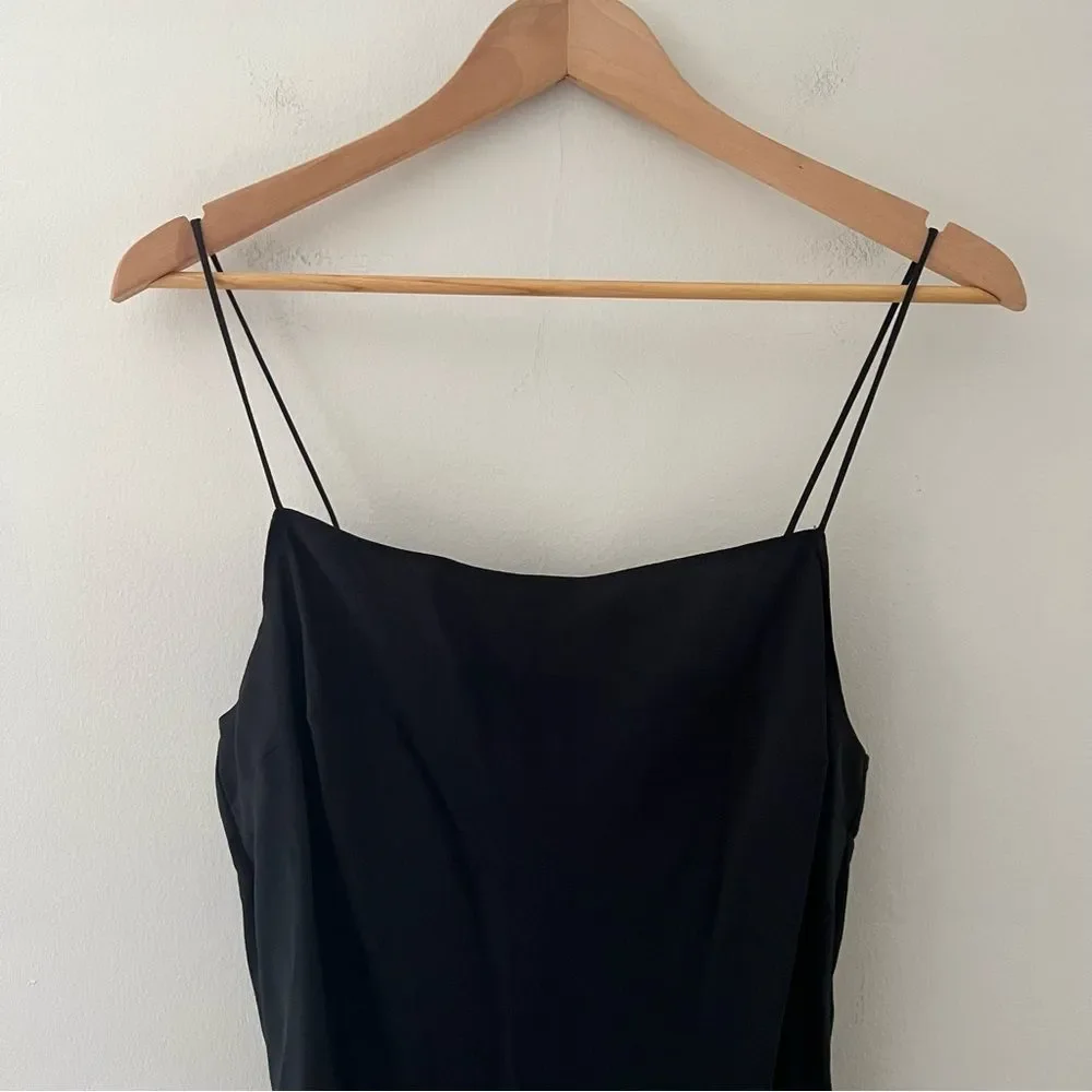 J Crew Collection NWOT Slip Dress Black Size 8